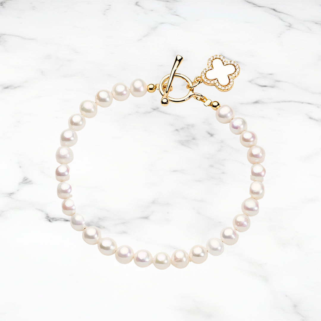 Pearl Charm Bracelet   パール・チャーム・ブレスレット