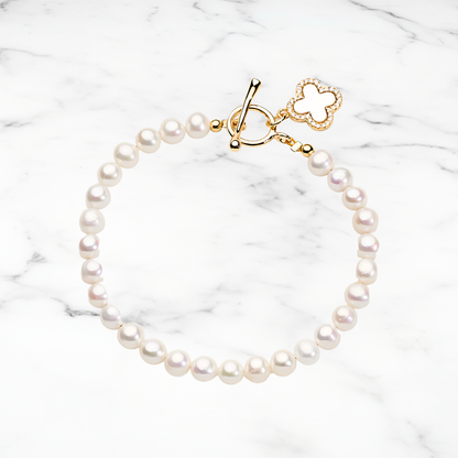 Pearl Charm Bracelet   パール・チャーム・ブレスレット