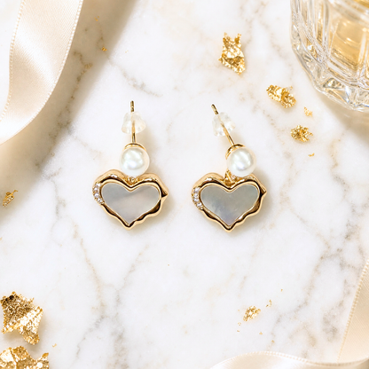 Heart Pearl Jewelry Set｜ハート パール ジュエリーセット