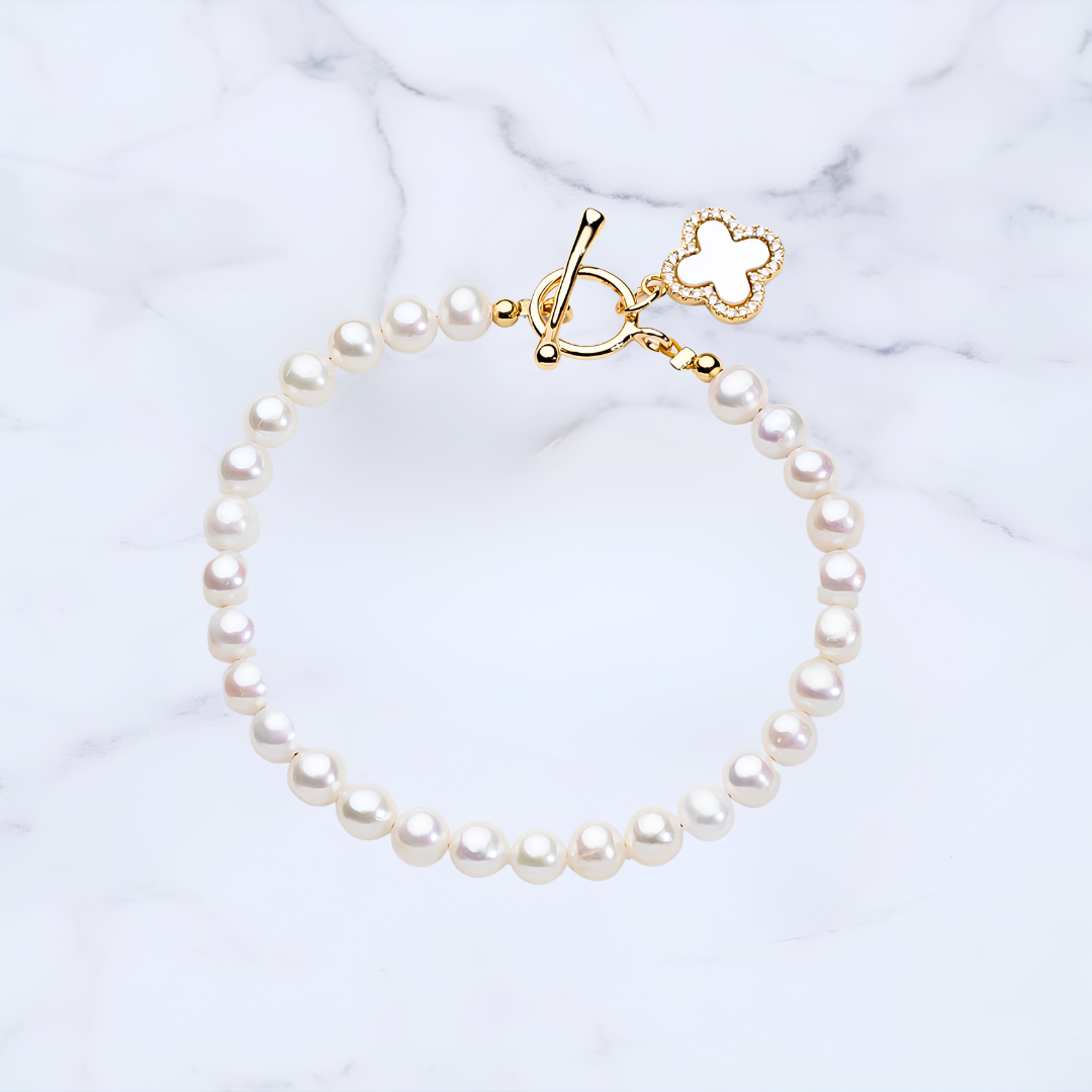 Pearl Charm Bracelet   パール・チャーム・ブレスレット