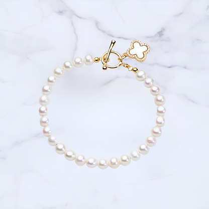 Pearl Charm Bracelet   パール・チャーム・ブレスレット