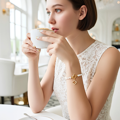 Pearl Charm Bracelet   パール・チャーム・ブレスレット