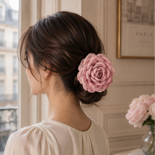 THE ROSA ヘアクリップ｜ローズモチーフ