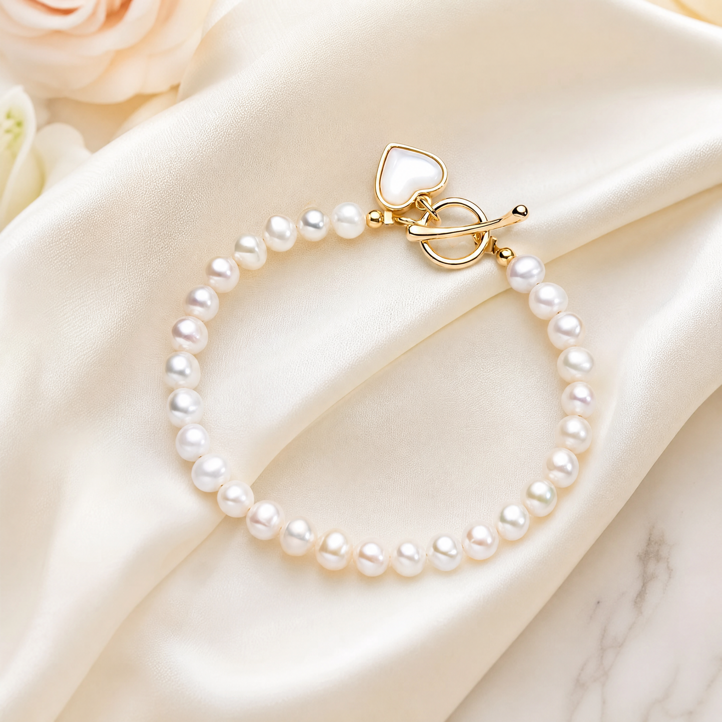 Heart Pearl Jewelry Set｜ハート パール ジュエリーセット
