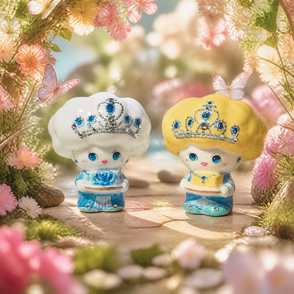 【受注制作】チーズ天使 ペア｜Lily Studio 世界にひとつの陶器アート
